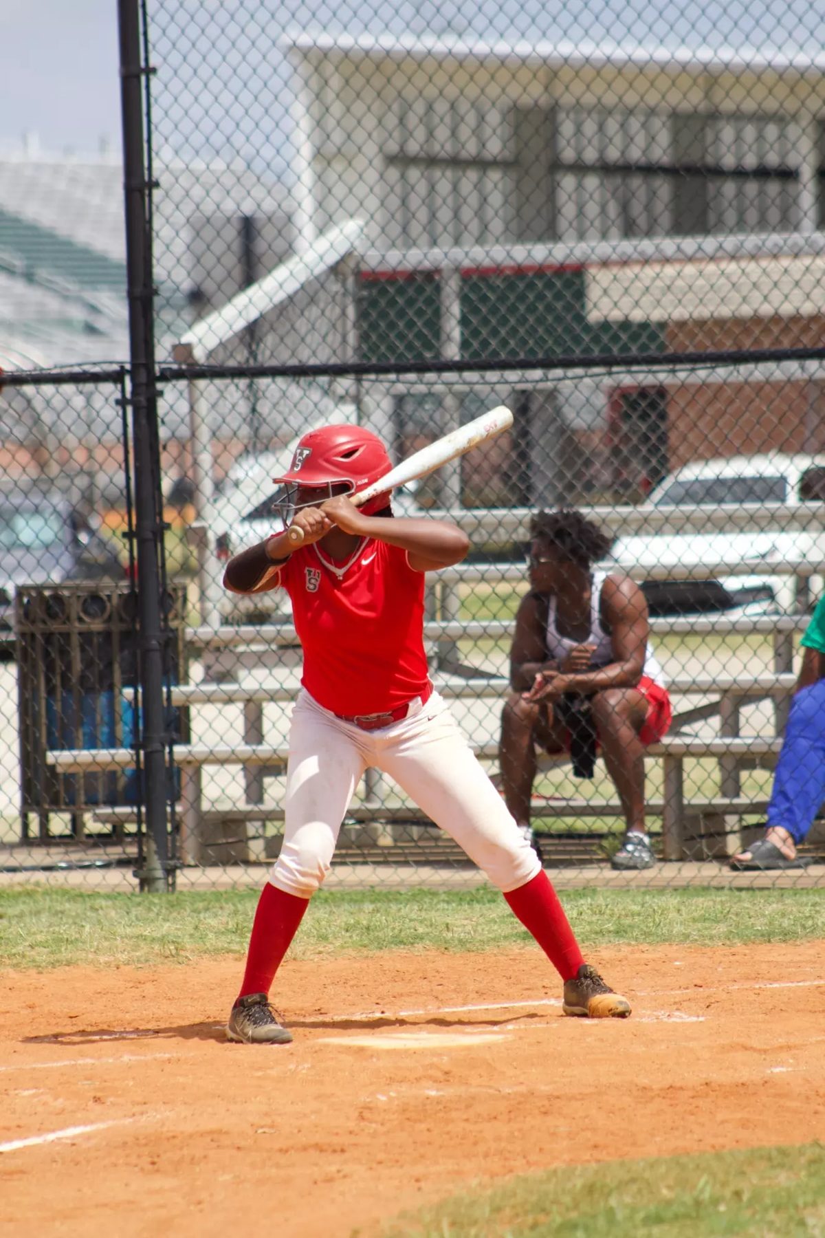 MVSU softball batter at the plate