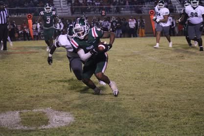 MVSU defender making a tackle